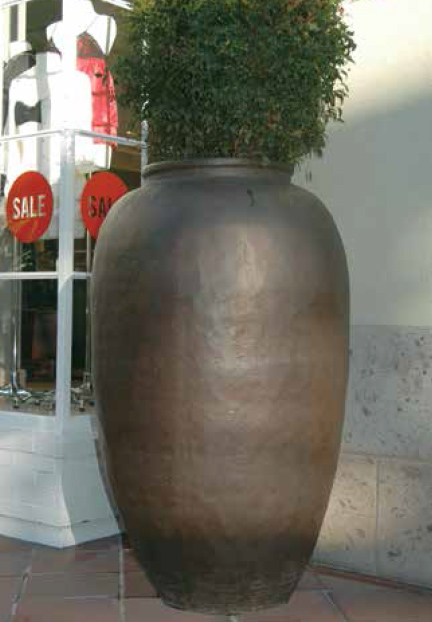 Ethnic Pottery Large Chinese Urn
